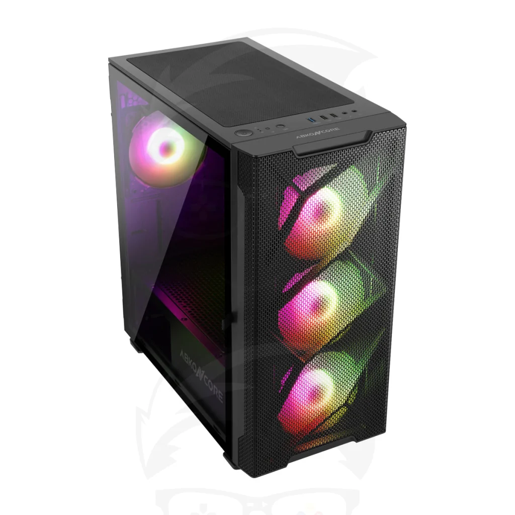 ABKONCORE C550M 4X120mm RGB GAMING CASE - Image 2