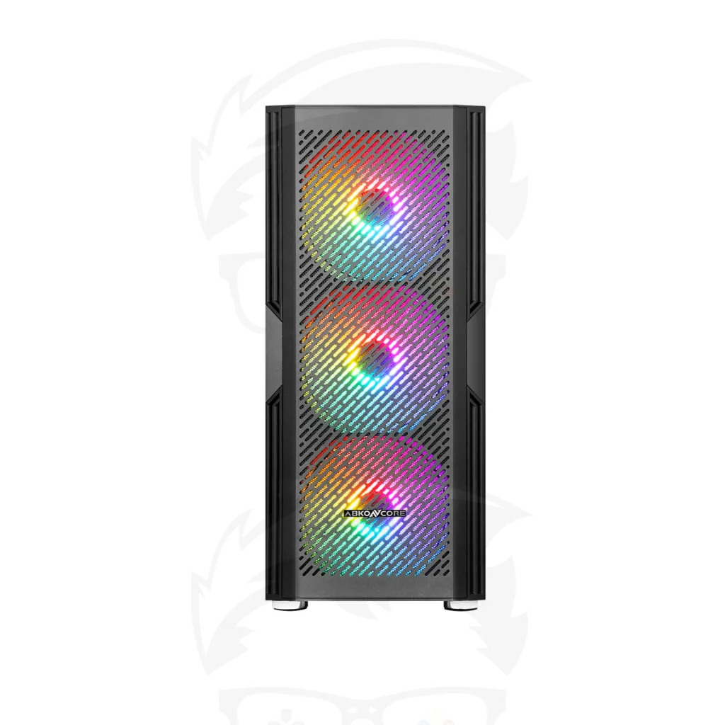 ABKONCORE C800 RGB 4x120mm Fan GAMING CASE - Image 3