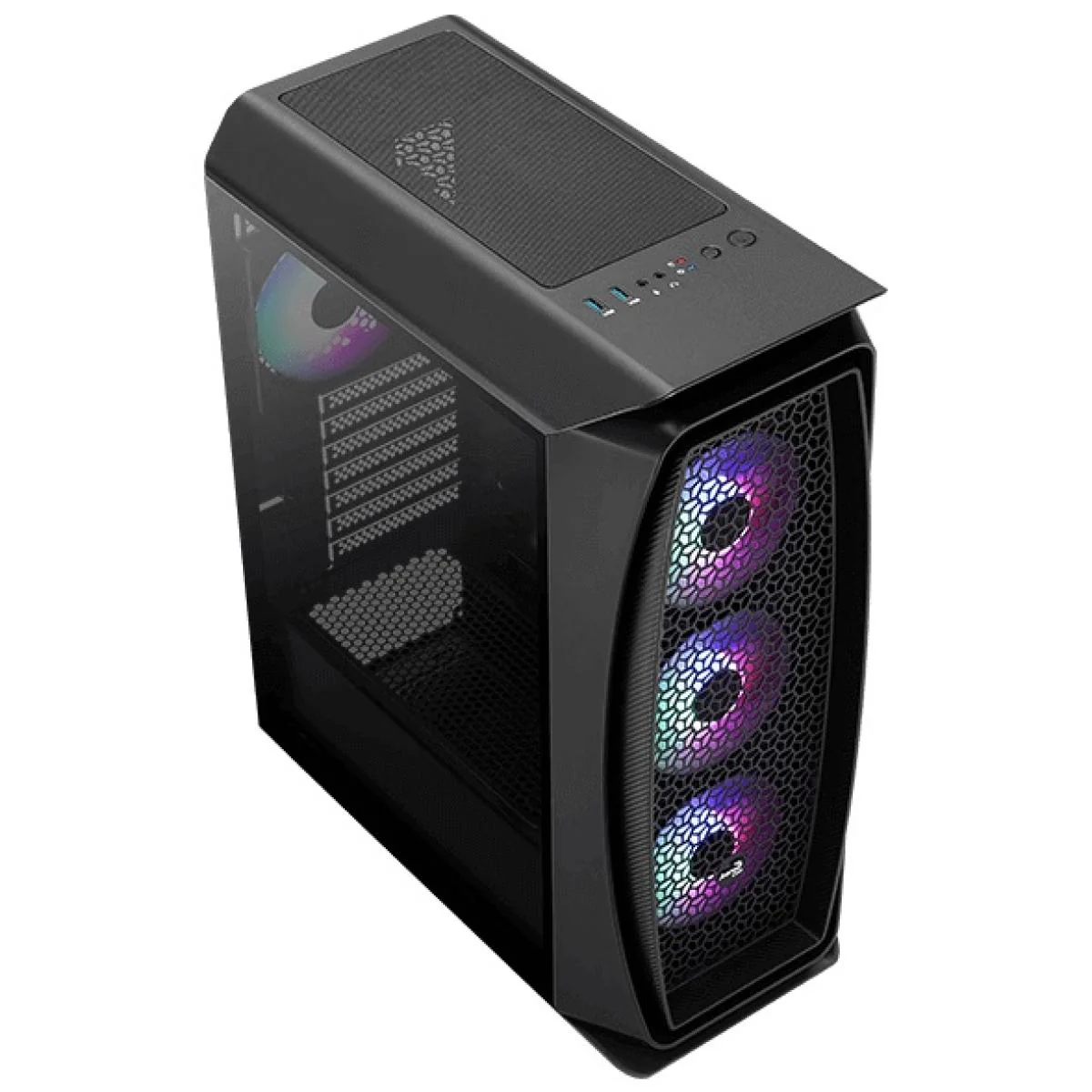 AeroCool Aero One Frost FRGB ATX Mid Tower Gaming Case - Image 2