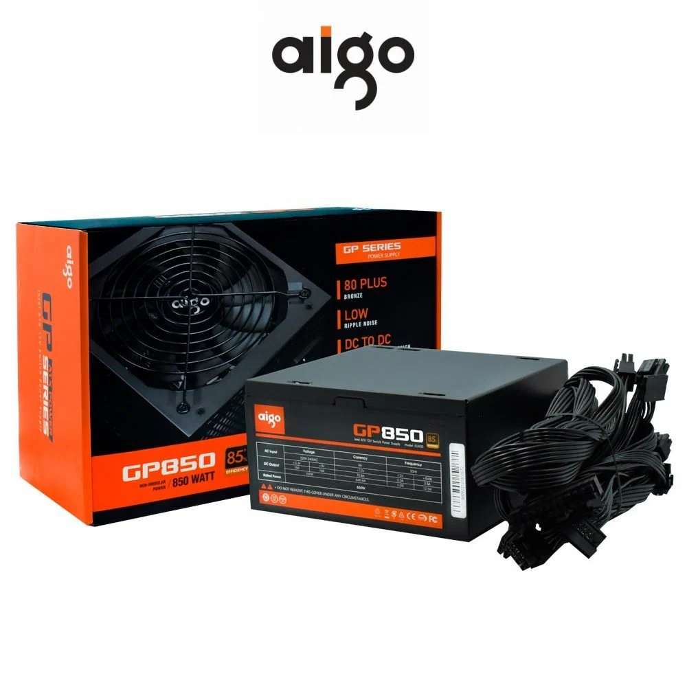 AIGO GP ATX Power Series 850w PSU - Image 2