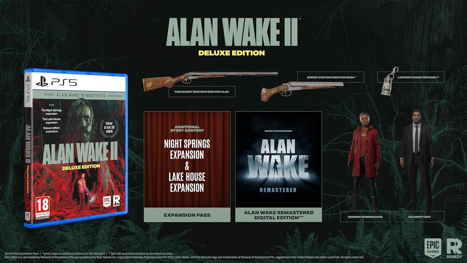 Alan Wake II - Deluxe Edition - PlayStation 5 - Image 2