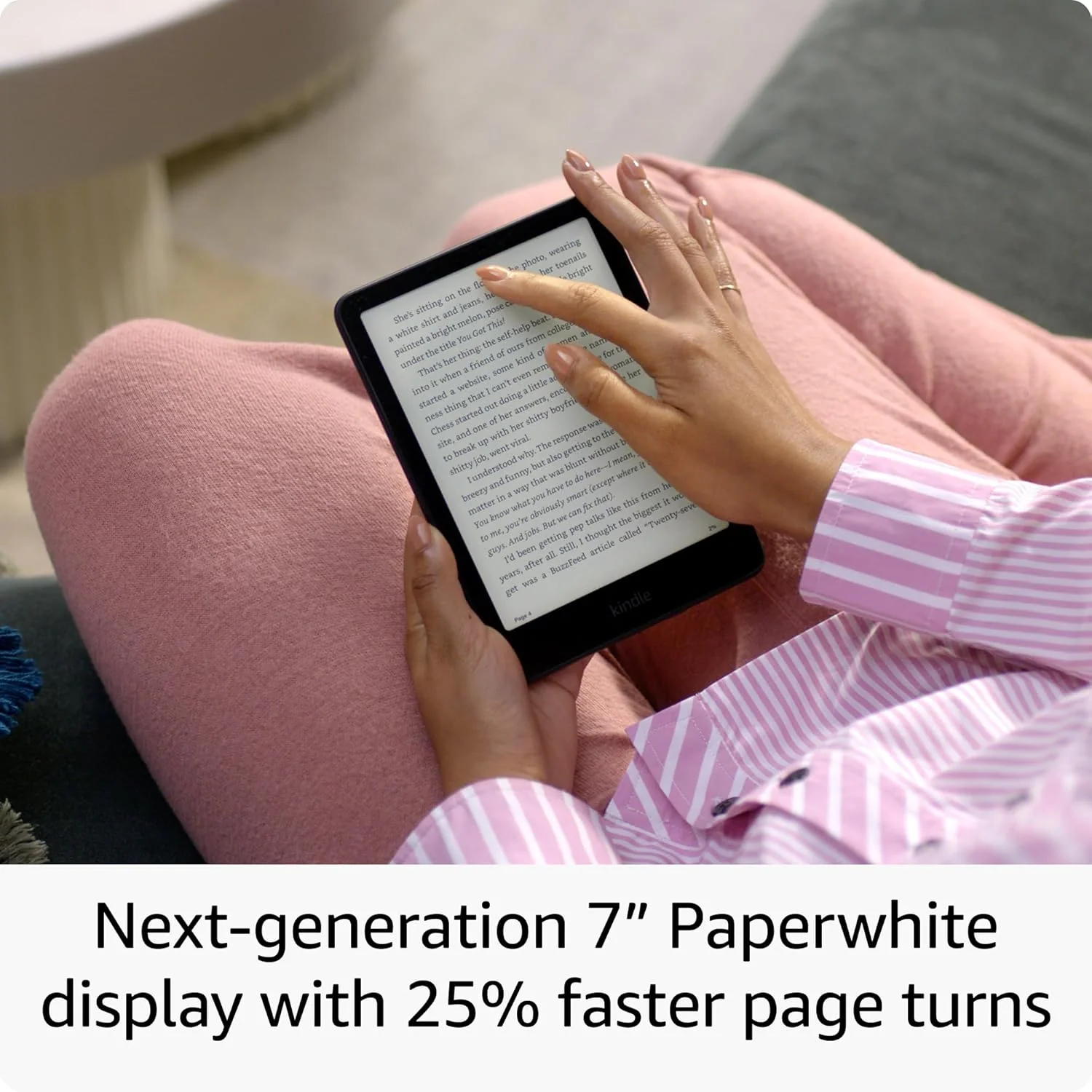 Amazon All-New Kindle Paperwhite7"  Signature Edition (2024) 32GB WiFi - Metallic Black - Image 6
