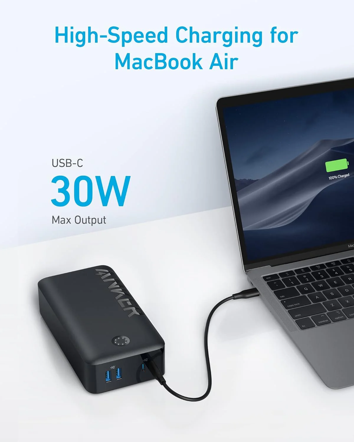 Anker 347 Power Bank 40K mAh with USB-C High-Speed Charging - Image 3