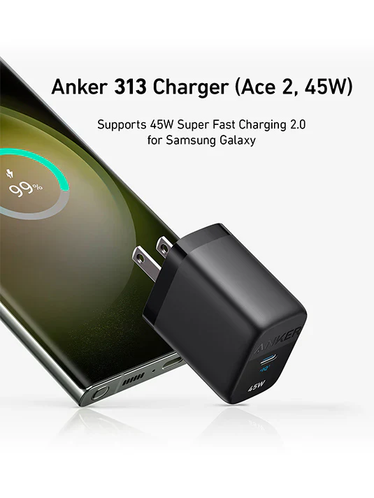 Anker 313 USB-C Wall Charger 45W - Image 2