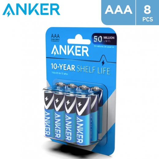 Anker AAA Alkaline Batteries 8-Pack - Image 2