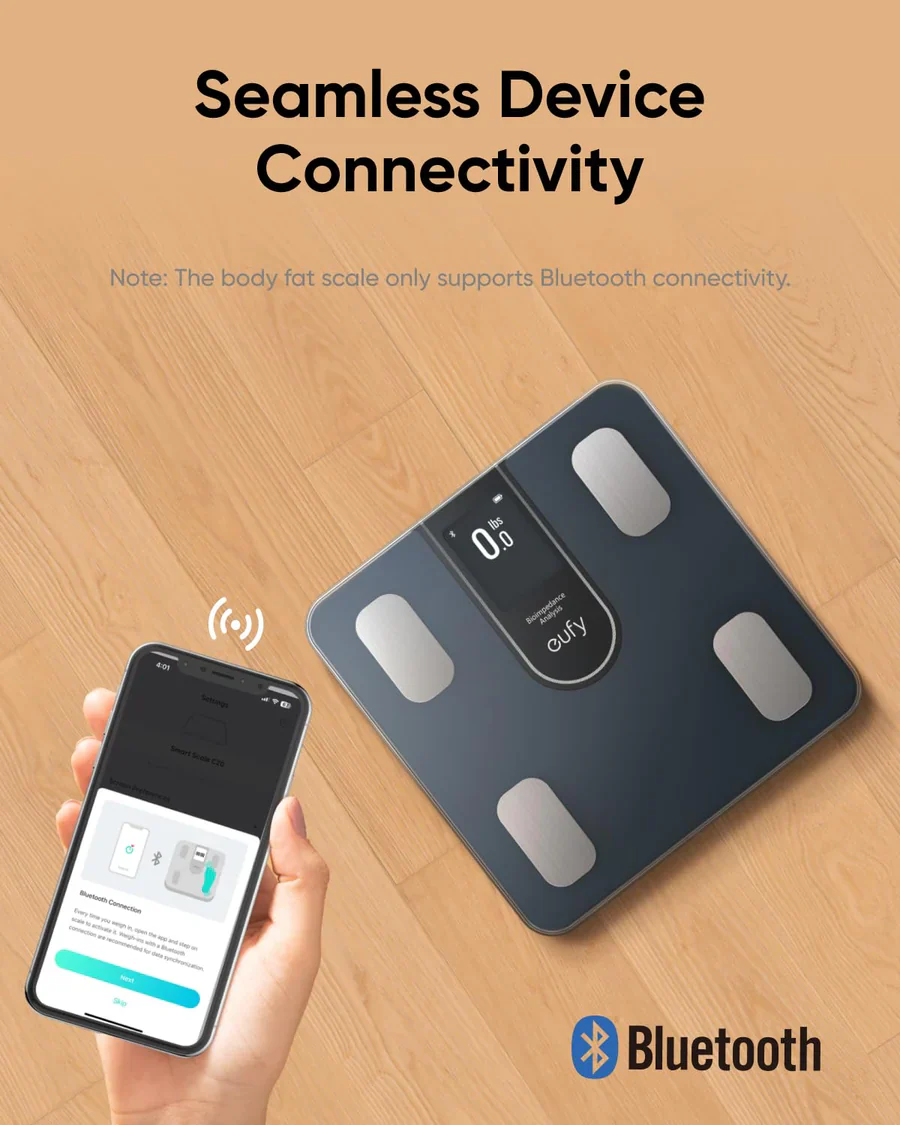 ANKER EUFY SMART SCALE C20 BLACK - Image 4