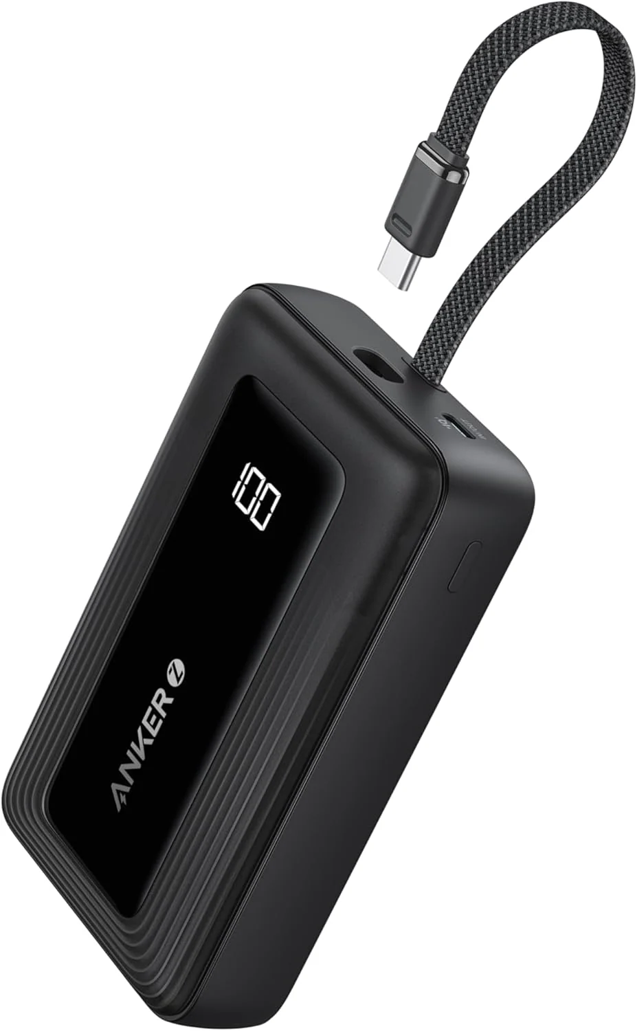 Anker Power Bank (20K- 30W- Built-In USB-C Cable) Zolo