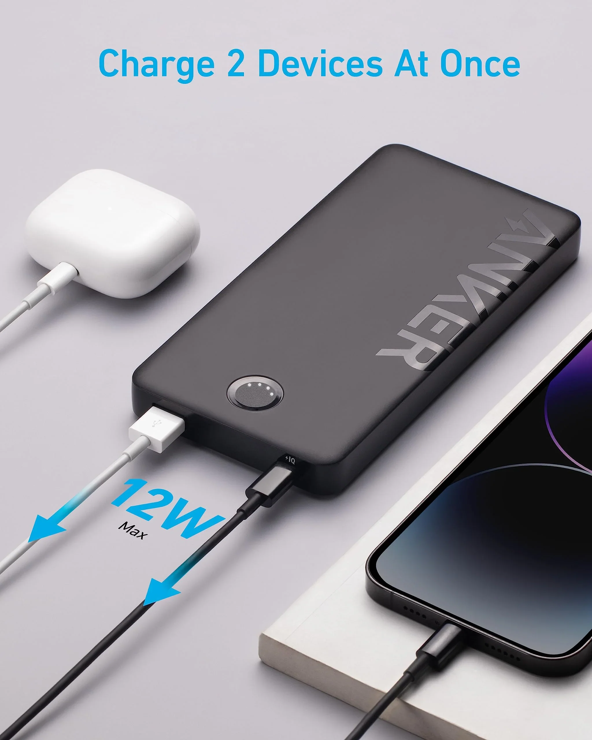 Anker Power Bank 323 POWERCORE PIQ 10K Portable Charger - Image 5