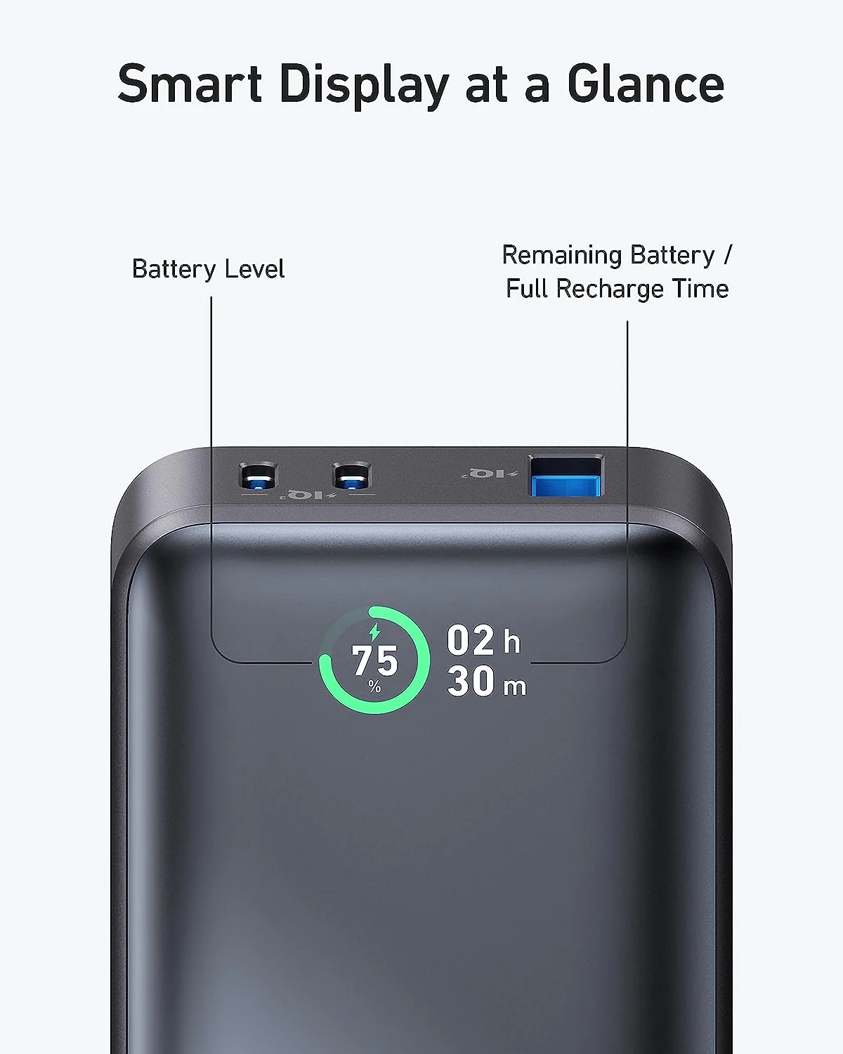 Anker Power Bank 533 Power IQ 3.0 Portable Charger with PD 30W , 10,000mAh Power Bank - Image 5