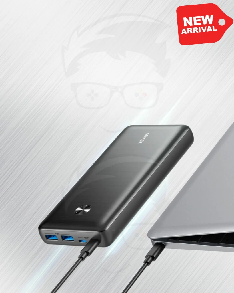 ANKER PowerCore III Elite 26000 mah 87W USB-C PD Portable Charger - Black - Image 3