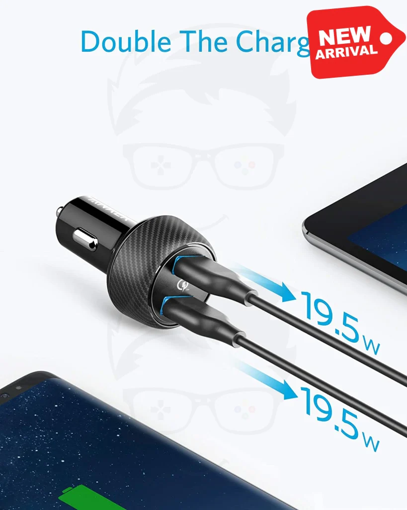 Anker PowerDrive  Speed 2QC 39W  Black - Image 3
