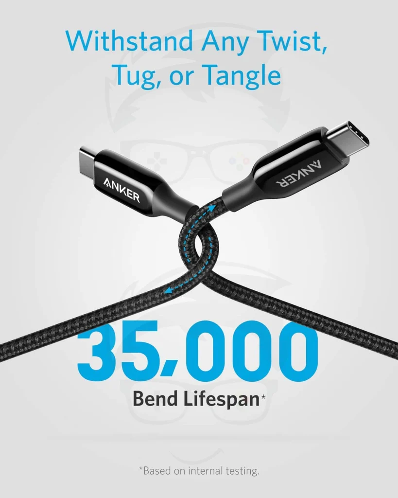 Anker PowerLine + III USB-C to USB-C 2.0 Cable 3ft / 0.9m - Image 2