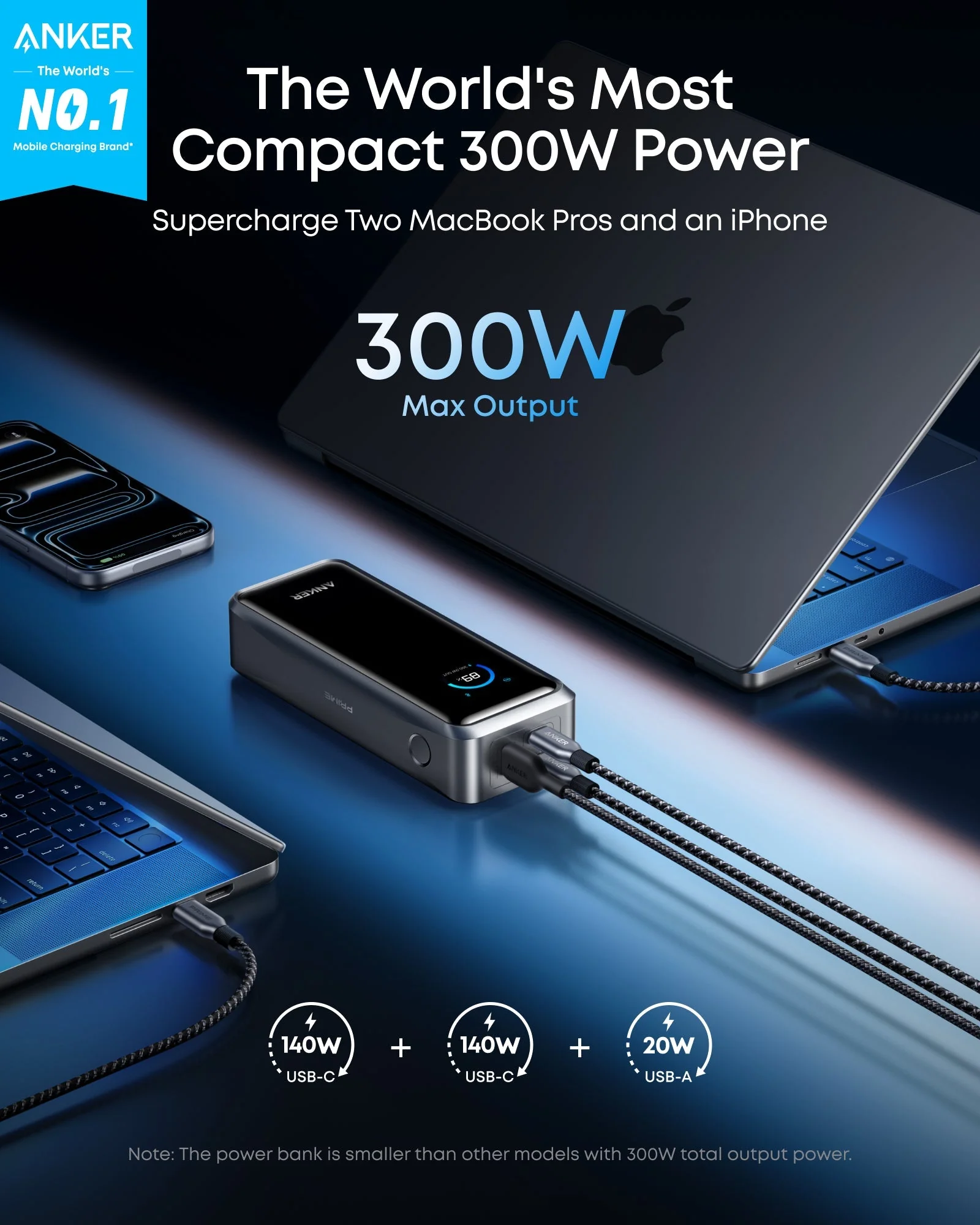 Anker Prime Power Bank (26K, 300W) - Image 5