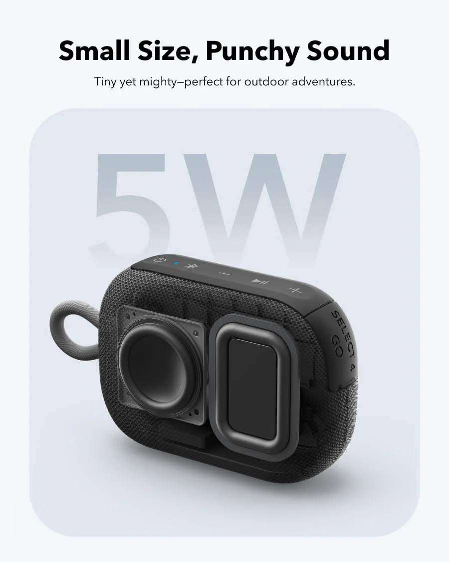 Anker Select 4 Go Transparent plastic packaging version - Black - Image 3