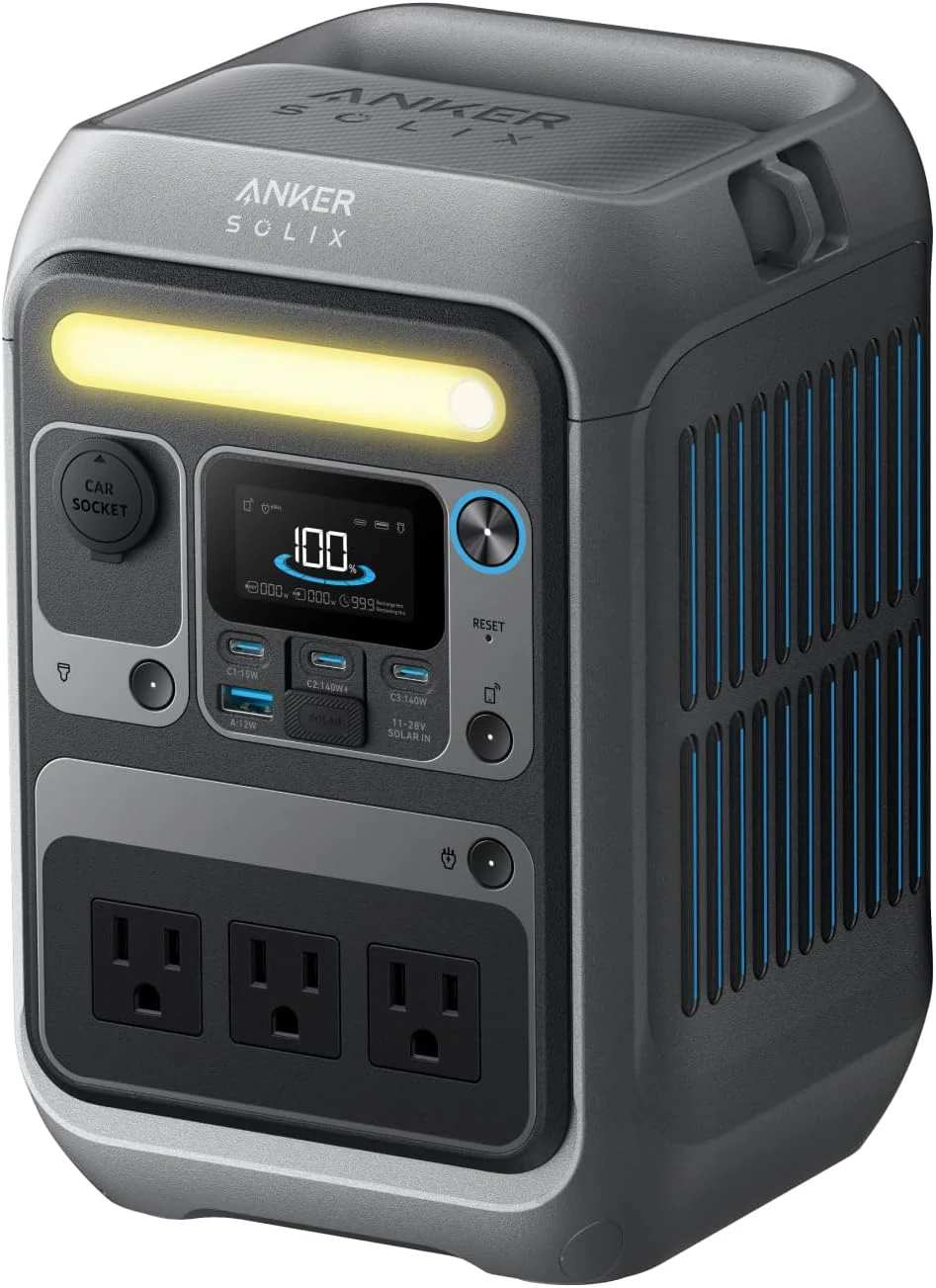 Anker SOLIX C300 Portable Power Station Dark Gray