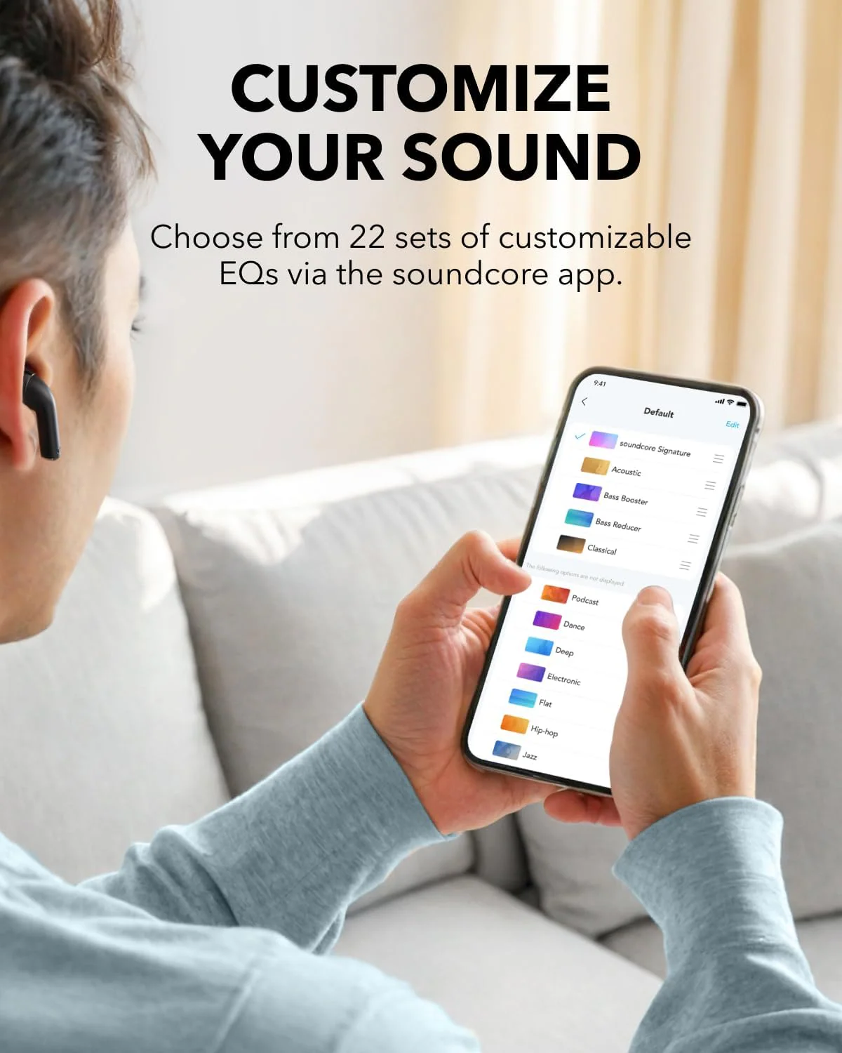 Anker Soundcore K20i True Wireless Earbuds - Black - Image 2