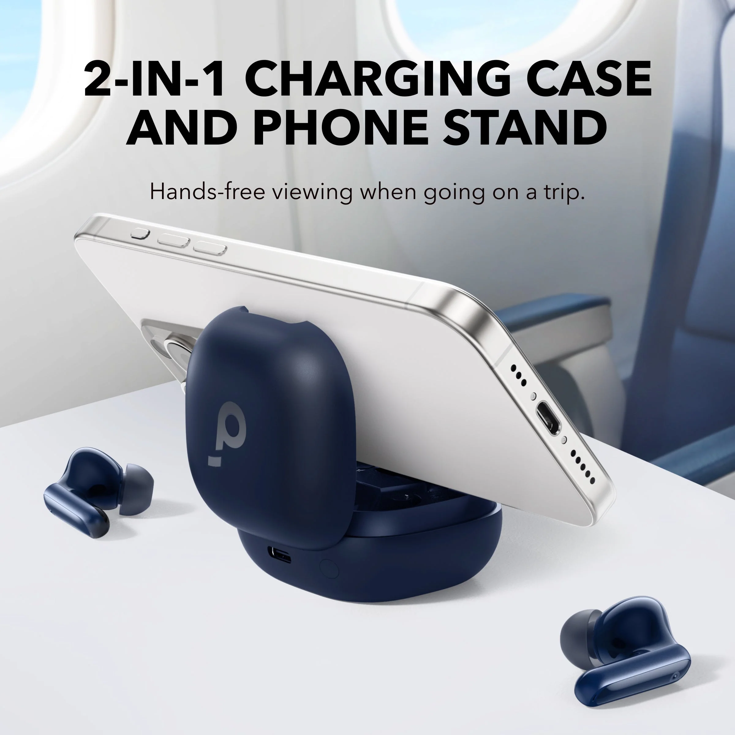 Anker SoundCore P40i In-Ear Earbuds - Blue - Image 3