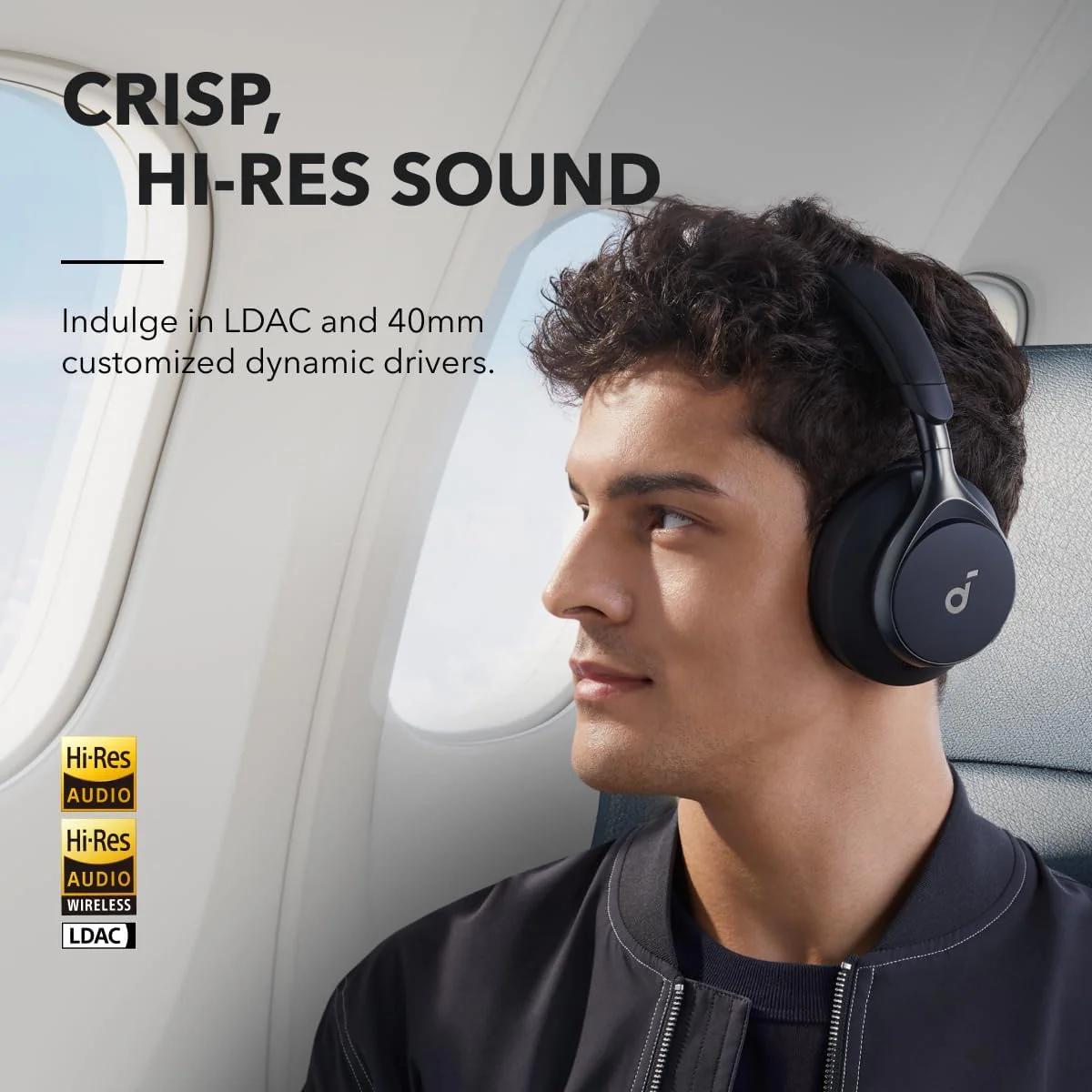 Anker Soundcore Space One Headphone -Black - Image 5