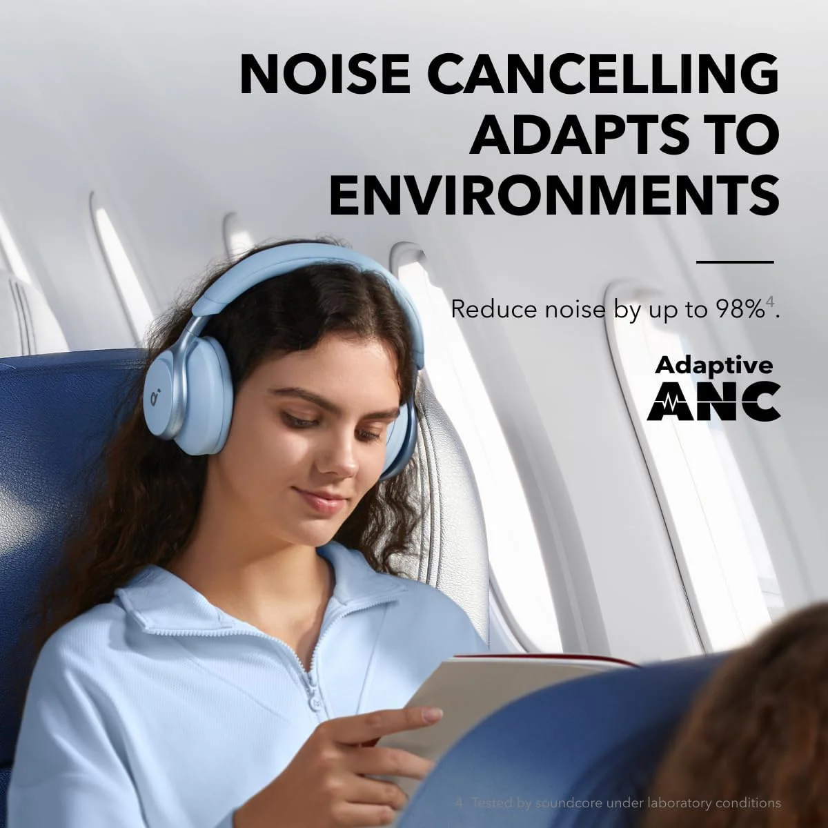 Anker Soundcore Space One Headphone - Blue - Image 6
