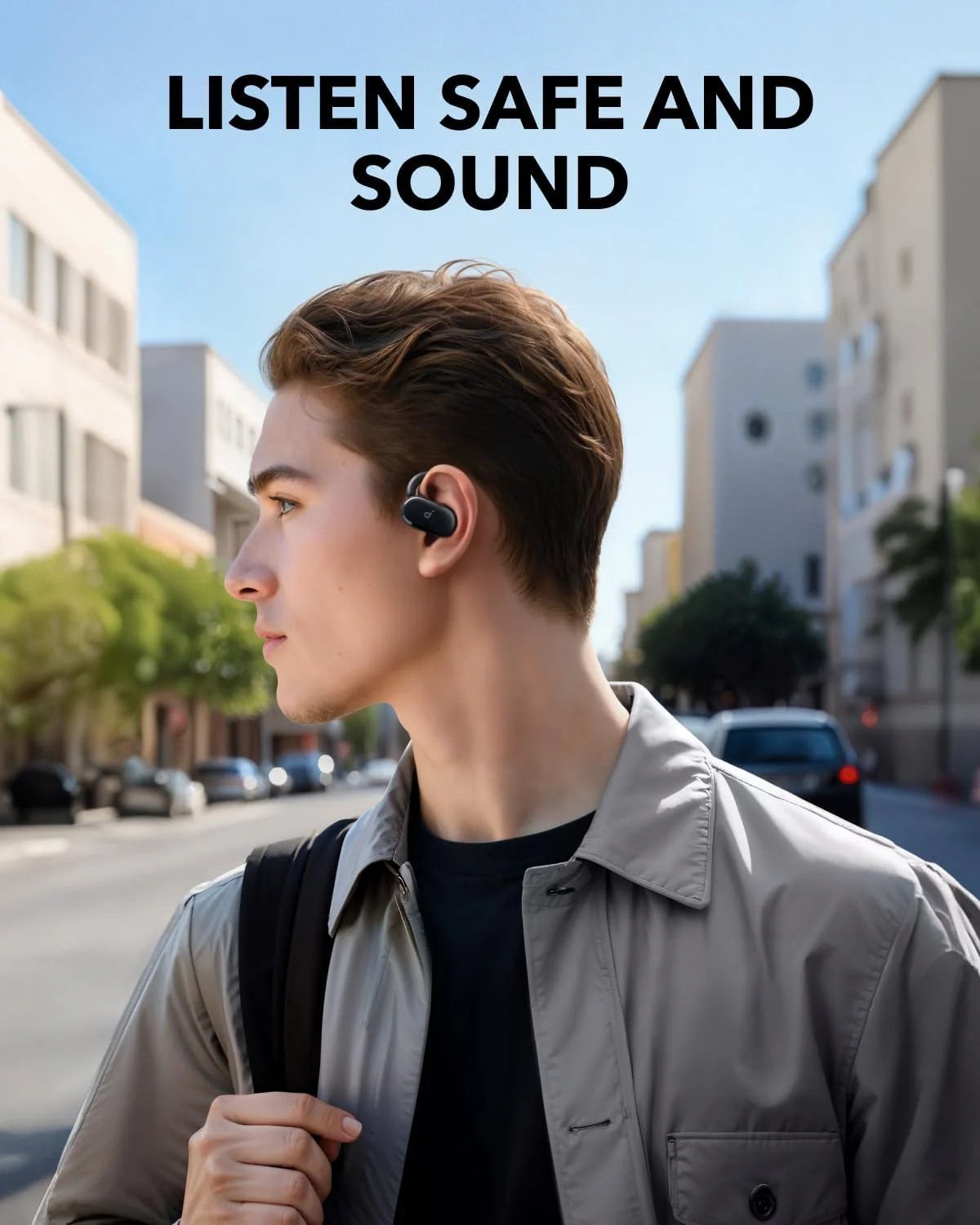 Anker Soundcore V20i Open-Ear Headphones, Adjustable Ear Hooks - Image 4