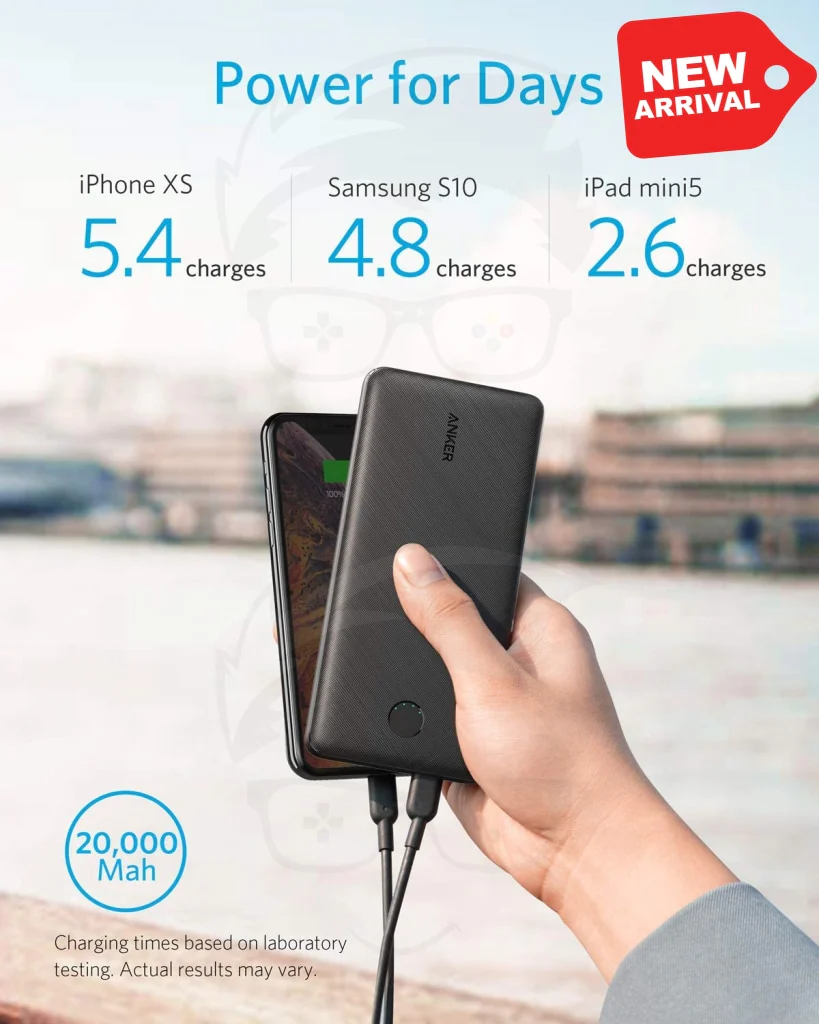 Anker USB C PowerCore Essential 20000 PD (18W) Power Bank - Image 4