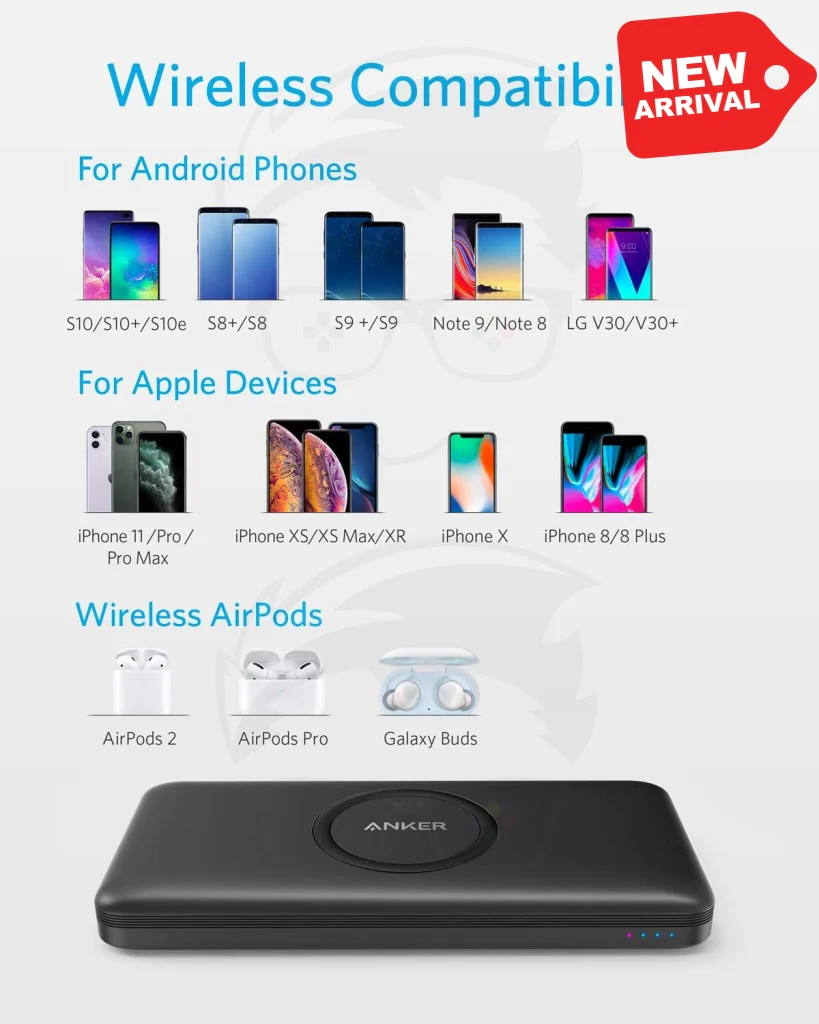 Anker Wireless Power Bank, PowerCore 10,000mAh Portable Charger with USB-C - Image 7