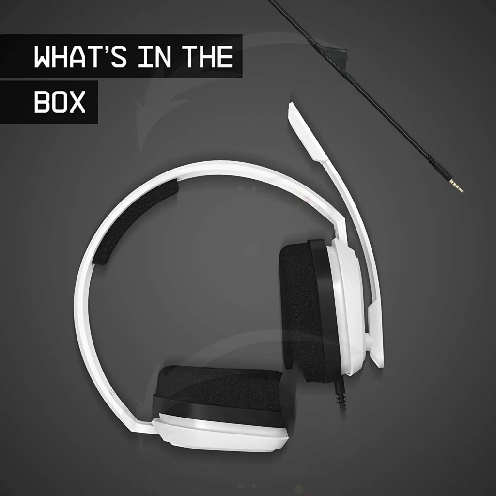 ASTRO Gaming A10 Wired Gaming Headset White - Image 2