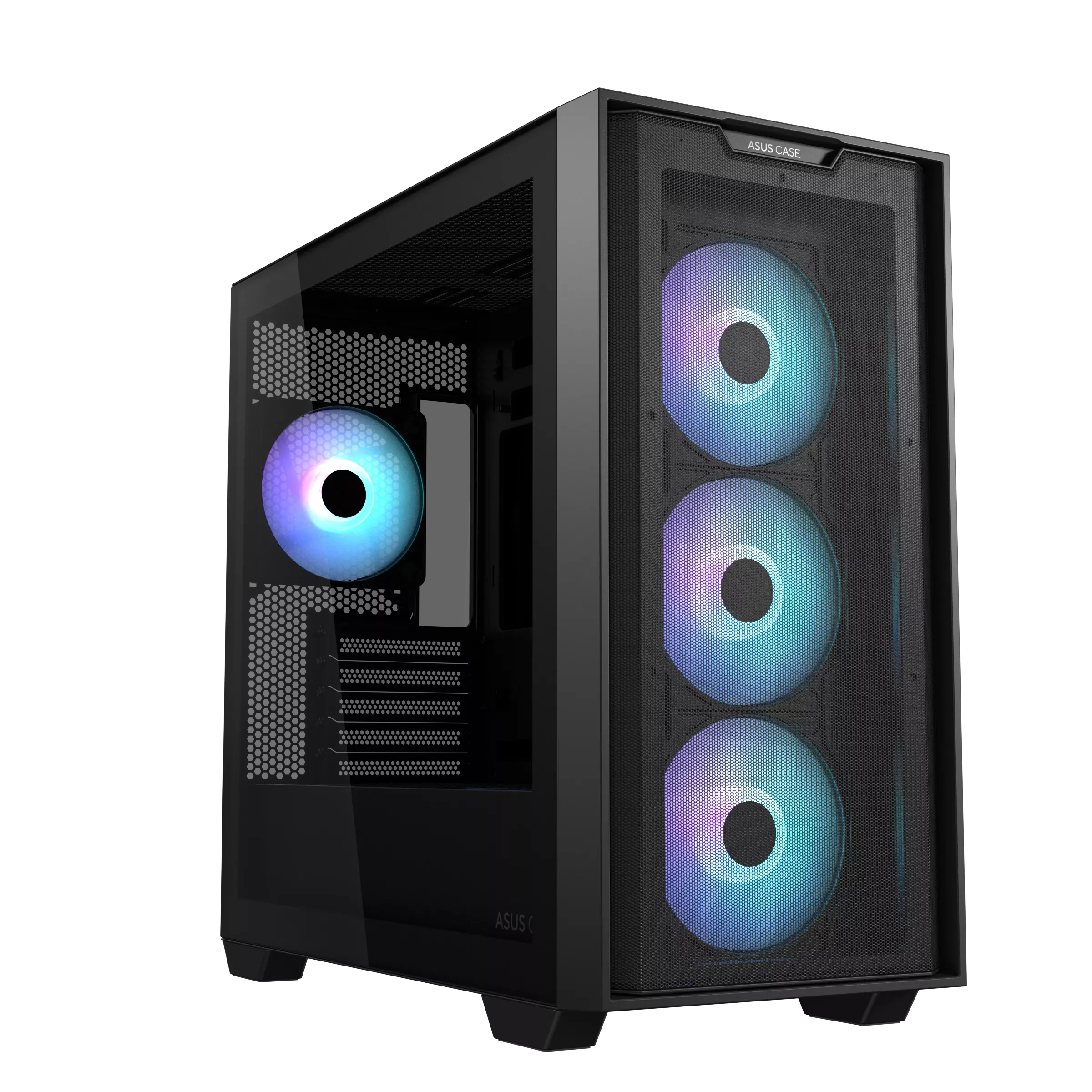 ASUS A21 PLUS microATX Support for hidden-connector ARGB fans GAMING CASE