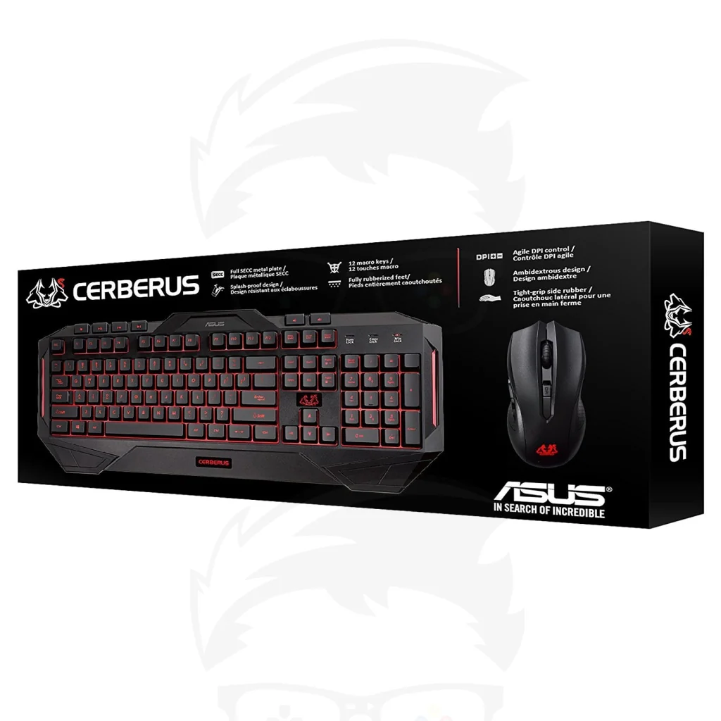 ASUS Cerberus Gaming Keyboard and Mouse Combo - Image 2