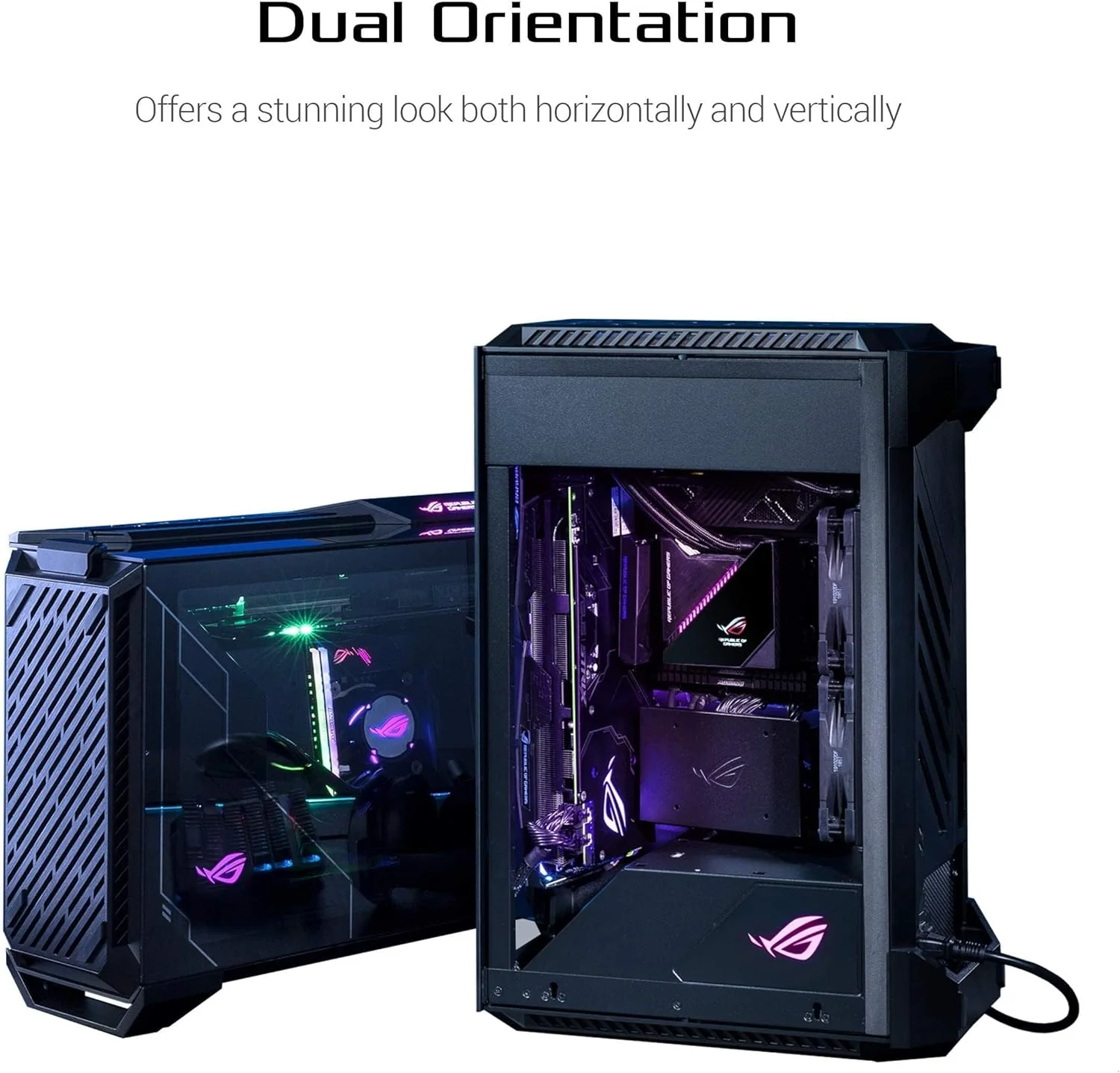 ASUS GR101 ROG Z11 Mini-ITX/DTX with Patented 11° Tilt Design ATX Gaming Case - Image 6