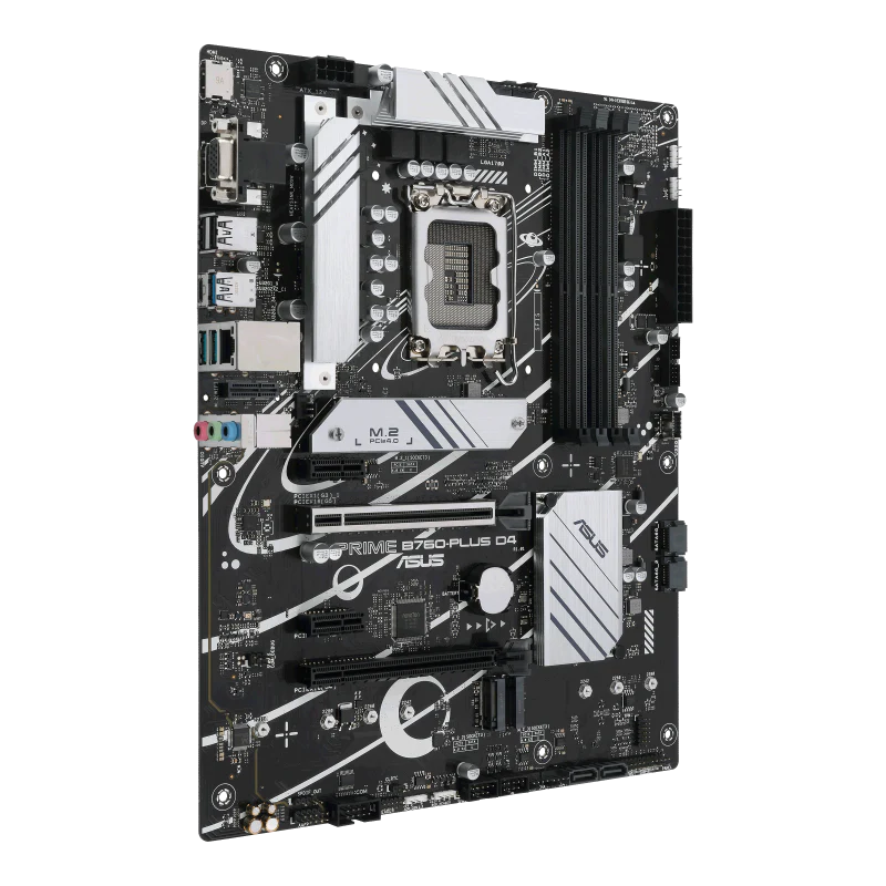 ASUS PRIME B760-PLUS D4 LGA1700 ATX Motherboard, Intel B760 Chipset, 4xDDR4 - Image 3