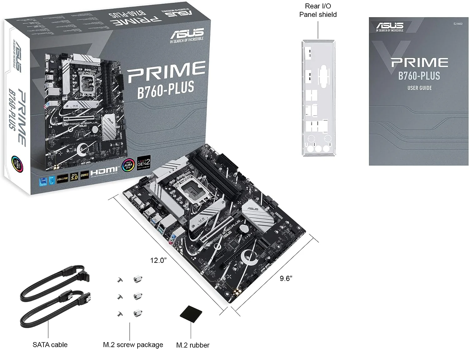 ASUS Prime B760-PLUS Intel B760 DDR5 LGA1700 ATX Motherboard - Image 5
