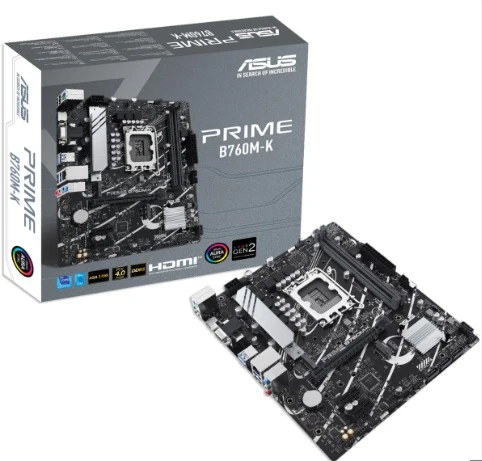 ASUS PRIME B760M-K DDR5 (13th and 12th Gen) LGA 1700 mATX Motherboard - Image 3