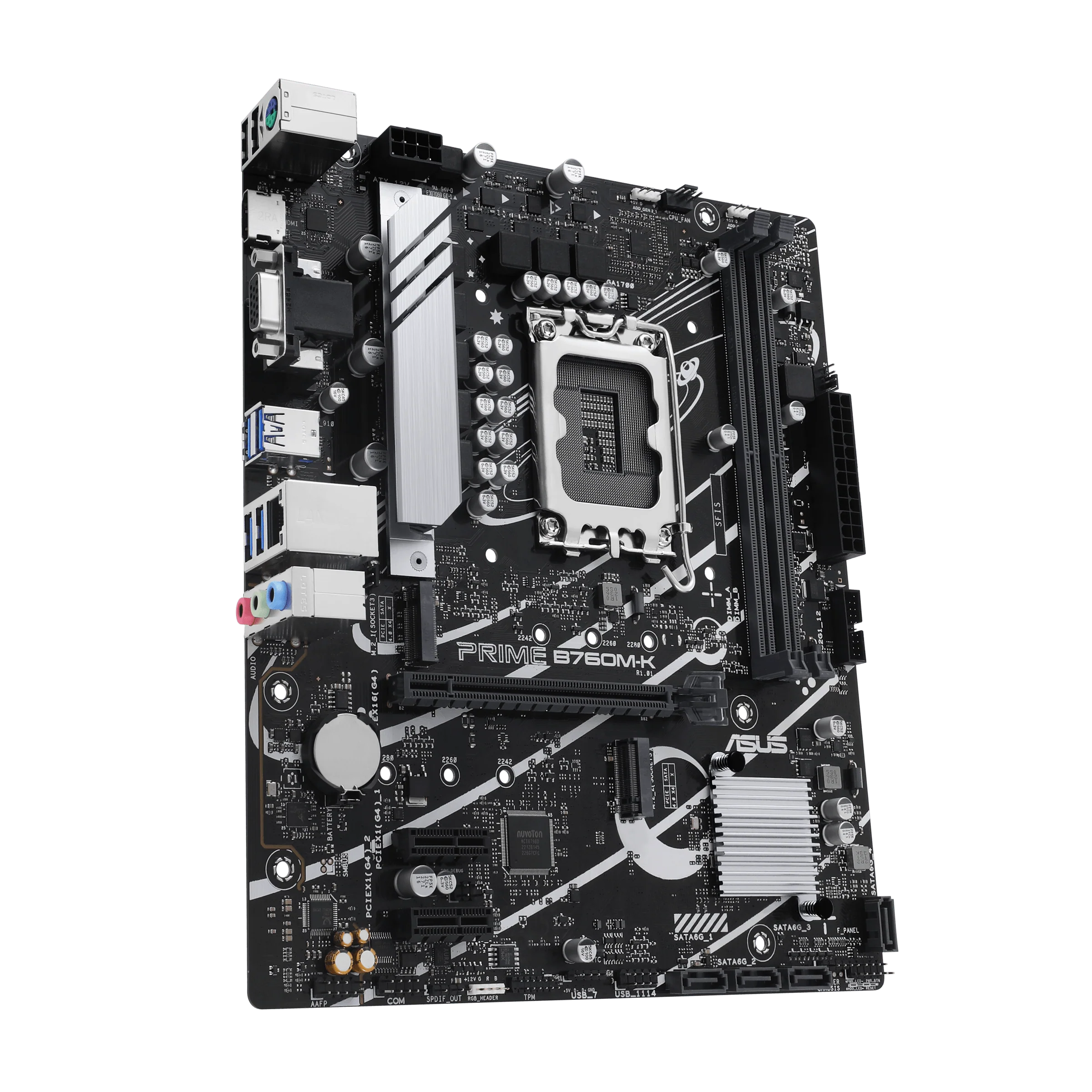 ASUS PRIME B760M-K DDR5 (13th and 12th Gen) LGA 1700 mATX Motherboard - Image 4