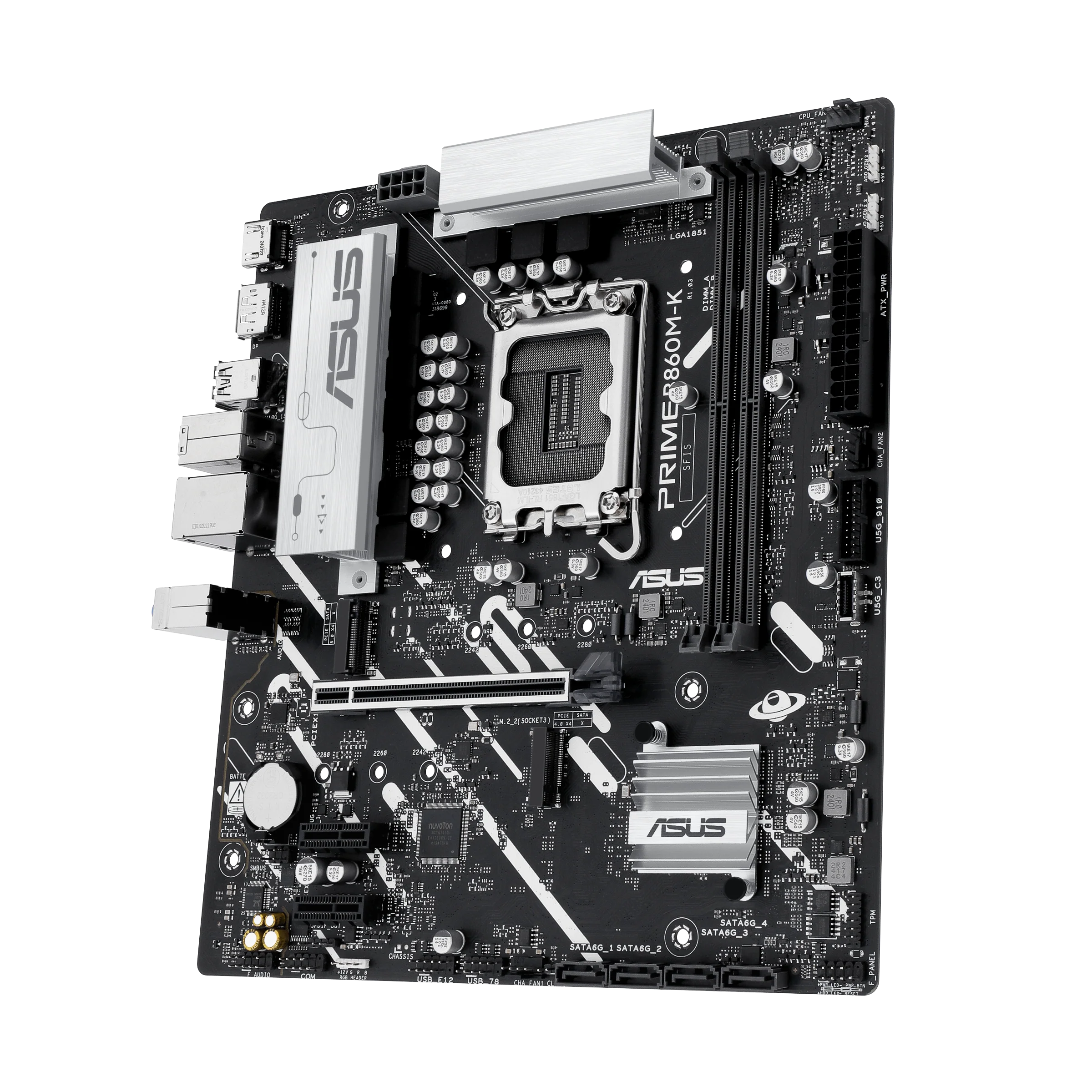 ASUS Prime B860M-K DDR5 Micro-ATX Motherboard - Image 4