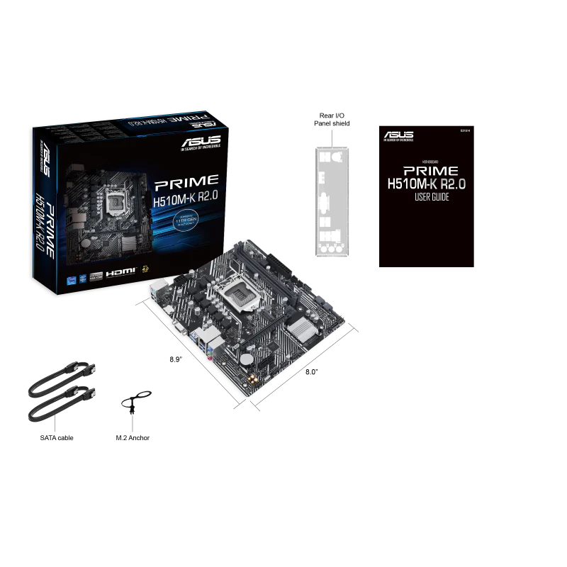 ASUS PRIME H510M-K R2.0 LGA 1200 mATX Motherboard Intel - Image 5
