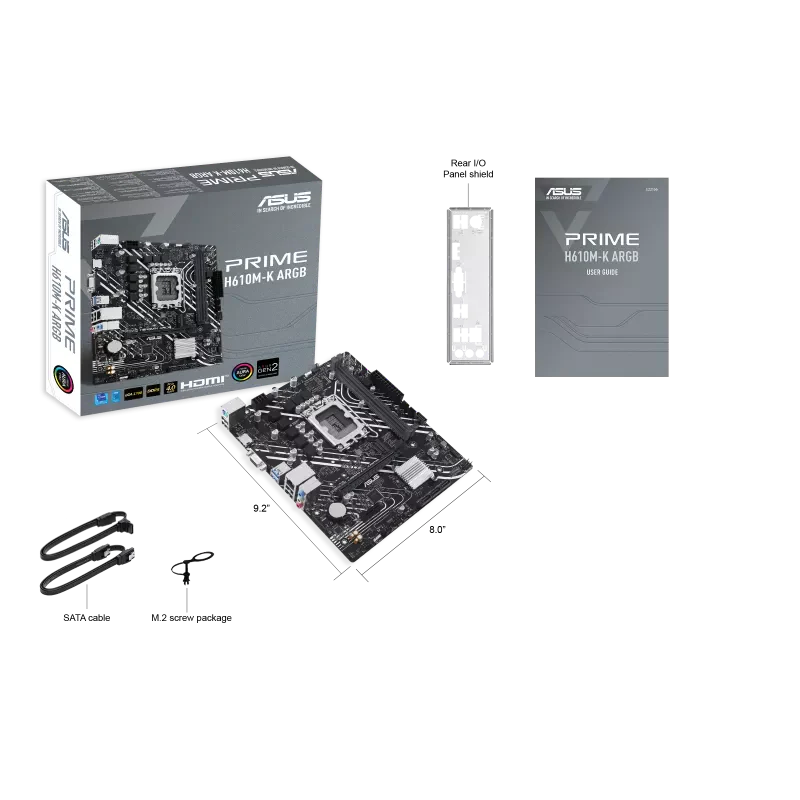 Asus PRIME H610M-K ARGB LGA 1700 - Image 5