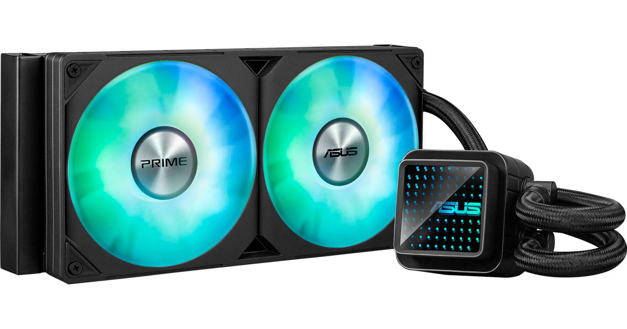ASUS PRIME LC240 ARGB Computer Case AIO Liquid Cooler 12cm Black - Image 3