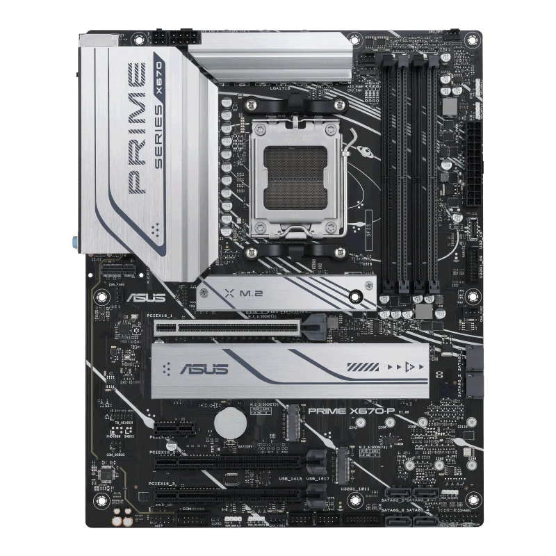 Asus Prime X670-P AMD AM5 DDR5 ATX Motherboard - Image 4