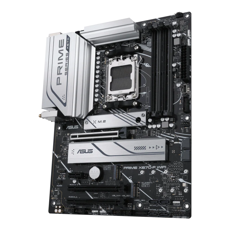 Asus Prime X670-P WiFi AMD AM5 DDR5 ATX Motherboard - Image 2