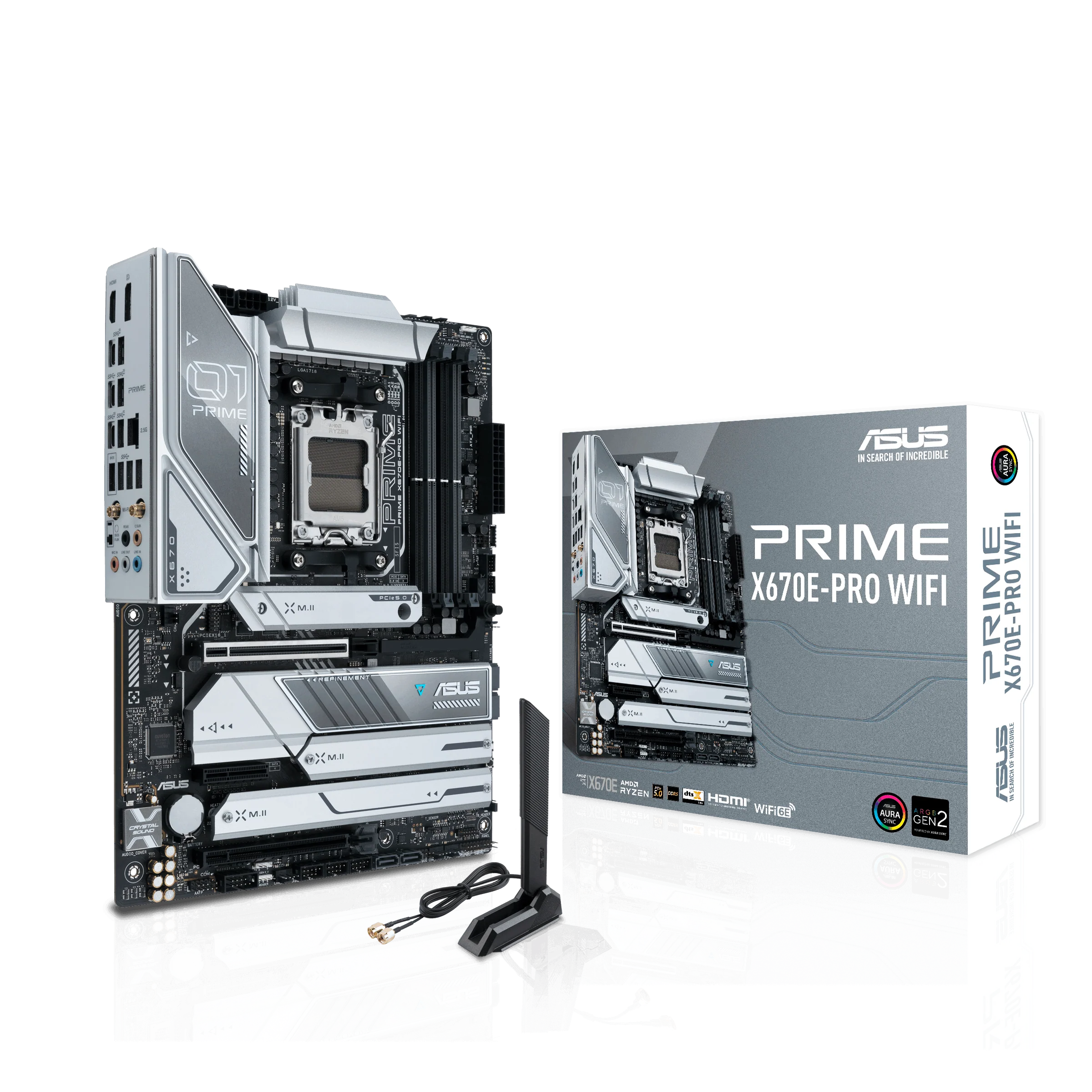 ASUS PRIME X670E-PRO WIFI AMD Ryzen AM5 DDR5 Motherboard