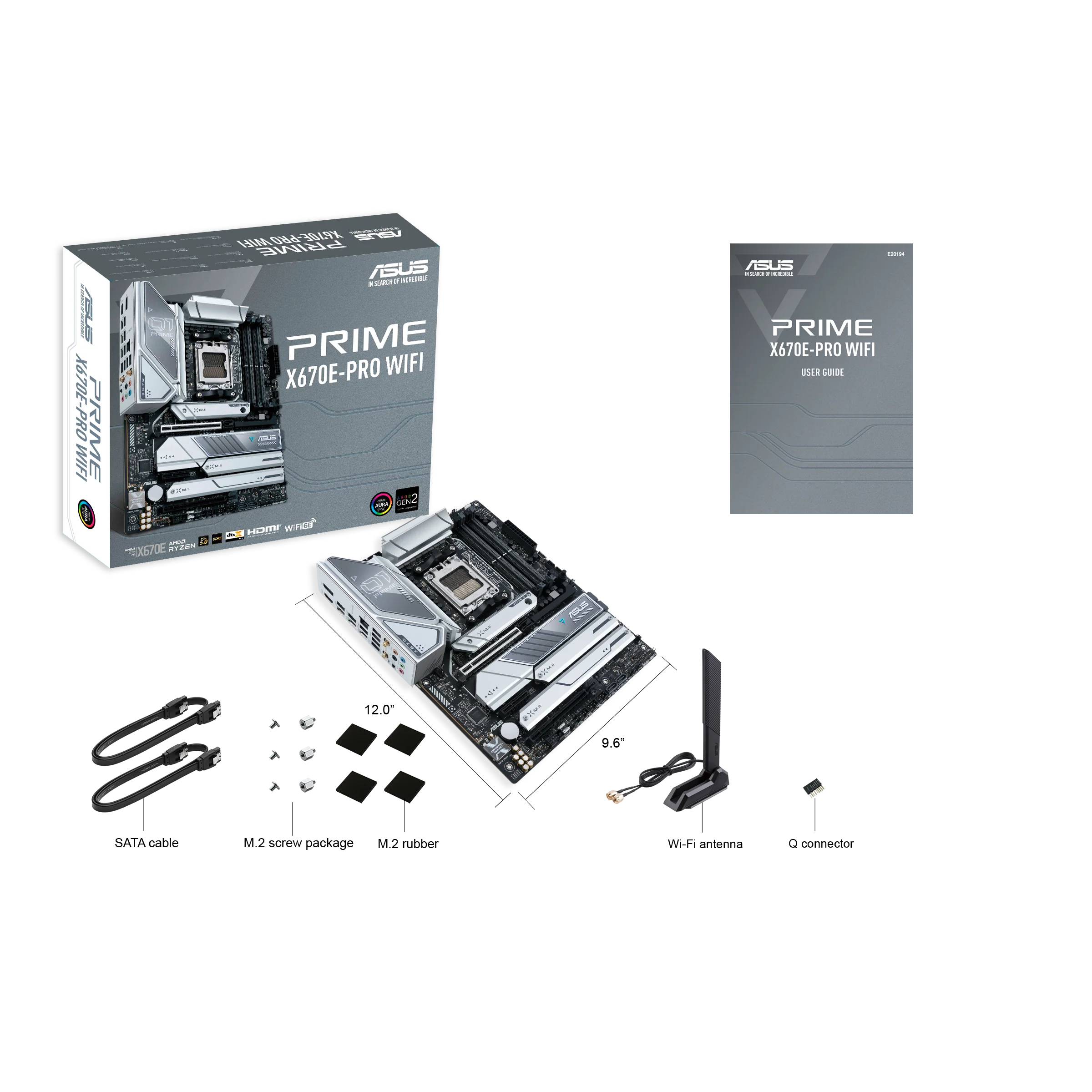 ASUS PRIME X670E-PRO WIFI AMD Ryzen AM5 DDR5 Motherboard - Image 5
