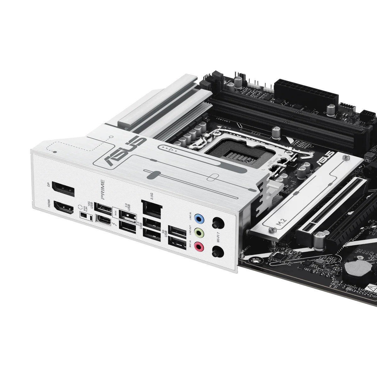ASUS PRIME Z890-P WIFI 7 DDR5 Advanced Al PC-ready 4x M.2 SSD PCle® 5.0 Thunderbolt™ 4 USB Type-C® 2.5Gb Lan Gaming Motherboard - Image 3