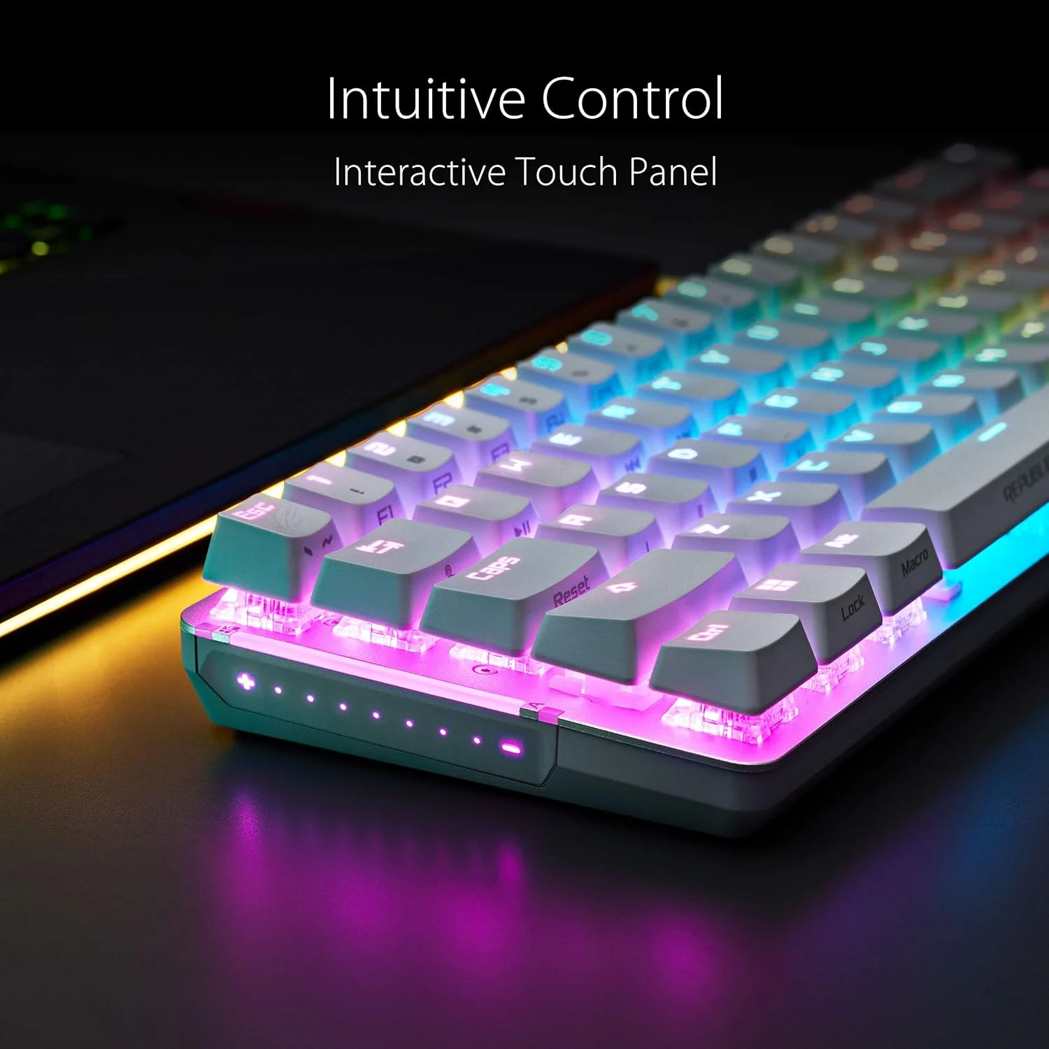 ASUS ROG Falchion Ace 65% Wired Gaming Keyboard, ROG NX Red Key Switch - Image 3