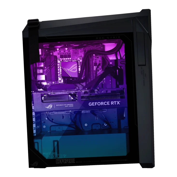 ASUS ROG G16CHR | Intel® Core™ i9-14900KF Processor Liquid Cooler, NVIDIA® GeForce RTX™4080 16GB GDDR6X, 64GB DDR5, 2TB M.2 SSD Gaming Desktop - Image 4