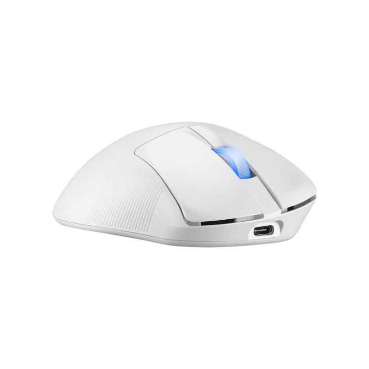 Asus ROG Keris II Ace Ultralight 54g Ergonomic Gaming Mouse - Black/White - Image 6
