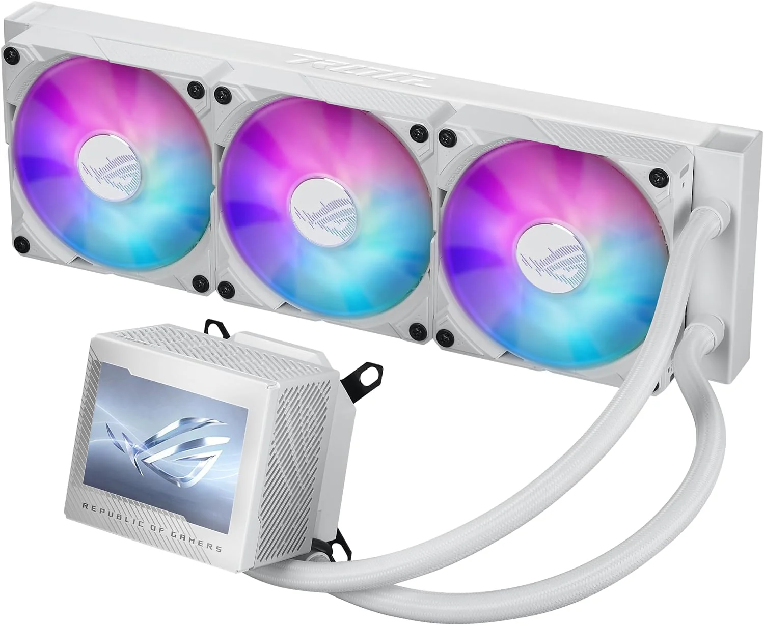 ASUS ROG RYUJIN III 360 ARGB White Edition AIO Ultra-Performance CPU Liquid Cooler
