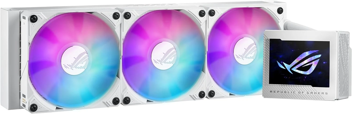 ASUS ROG RYUJIN III 360 ARGB White Edition AIO Ultra-Performance CPU Liquid Cooler - Image 4