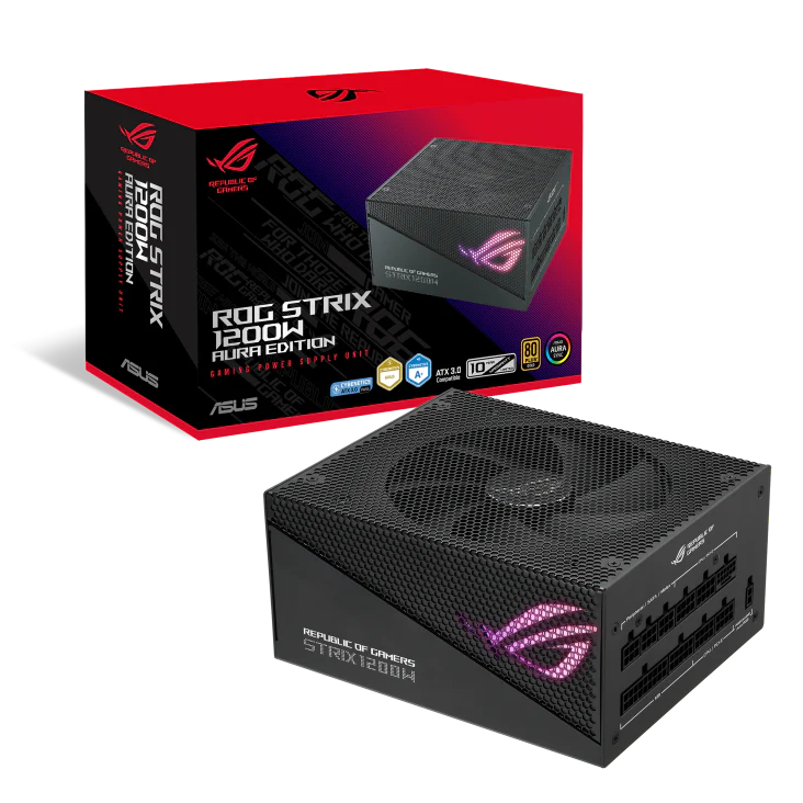 Asus ROG Strix 1200W Gold Aura Edition Fully Modular Gaming Power Supply