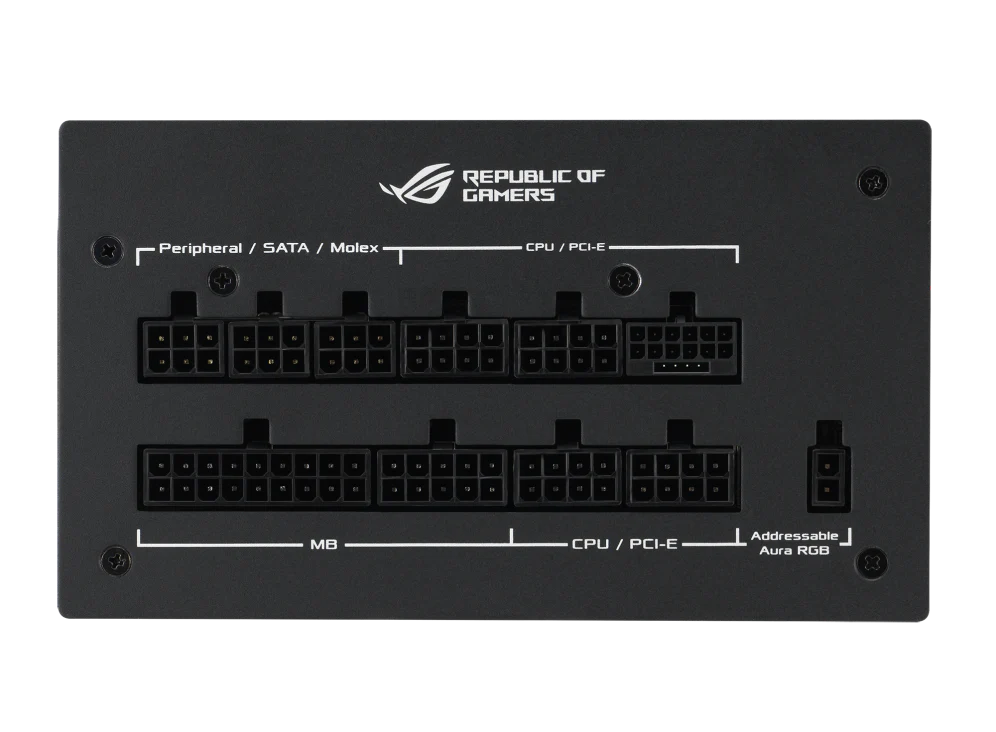 Asus ROG Strix 1200W Gold Aura Edition Fully Modular Gaming Power Supply - Image 4